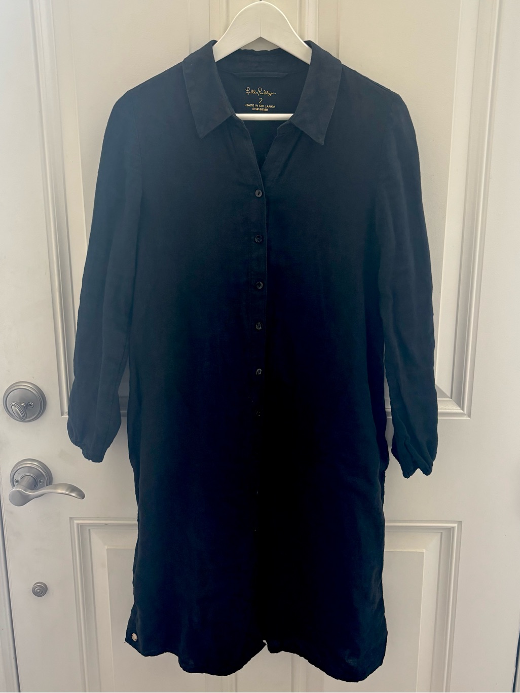 Lilly Pulitzer Bethanne Knee Length Linen Dress 2